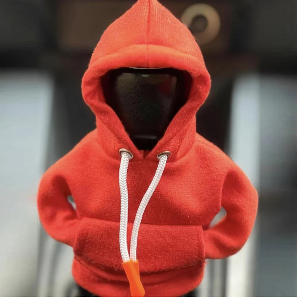 Housse de Levier de Vitesse Style Sweat à Capuche – Accessoire Tendance et Amusant pour Voiture