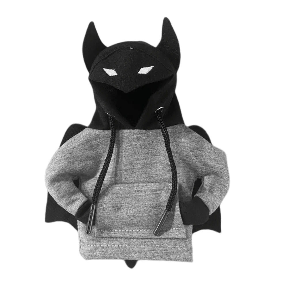 Housse de Levier de Vitesse Style Sweat à Capuche – Design Original "Bat" pour Voiture