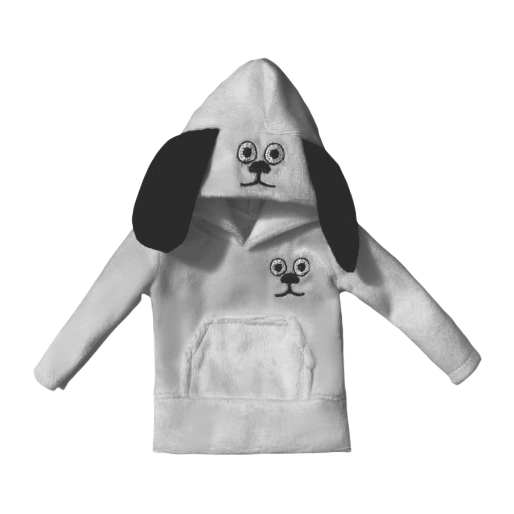 Housse de Levier de Vitesse Style Sweat à Capuche – Design Original "Bat" pour Voiture