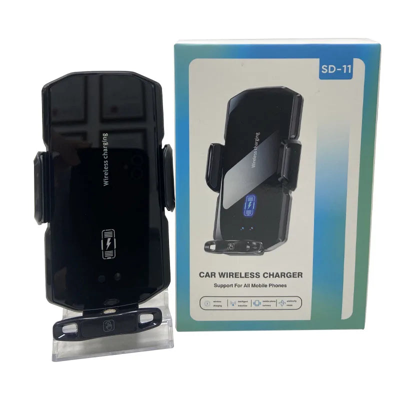 Support Téléphone Magnétique pour Voiture – Chargeur Sans Fil Rapide 66W avec Détection Infrarouge, Support de Grille d’Aération pour iPhone 12, 13, 14, 15 et Android
