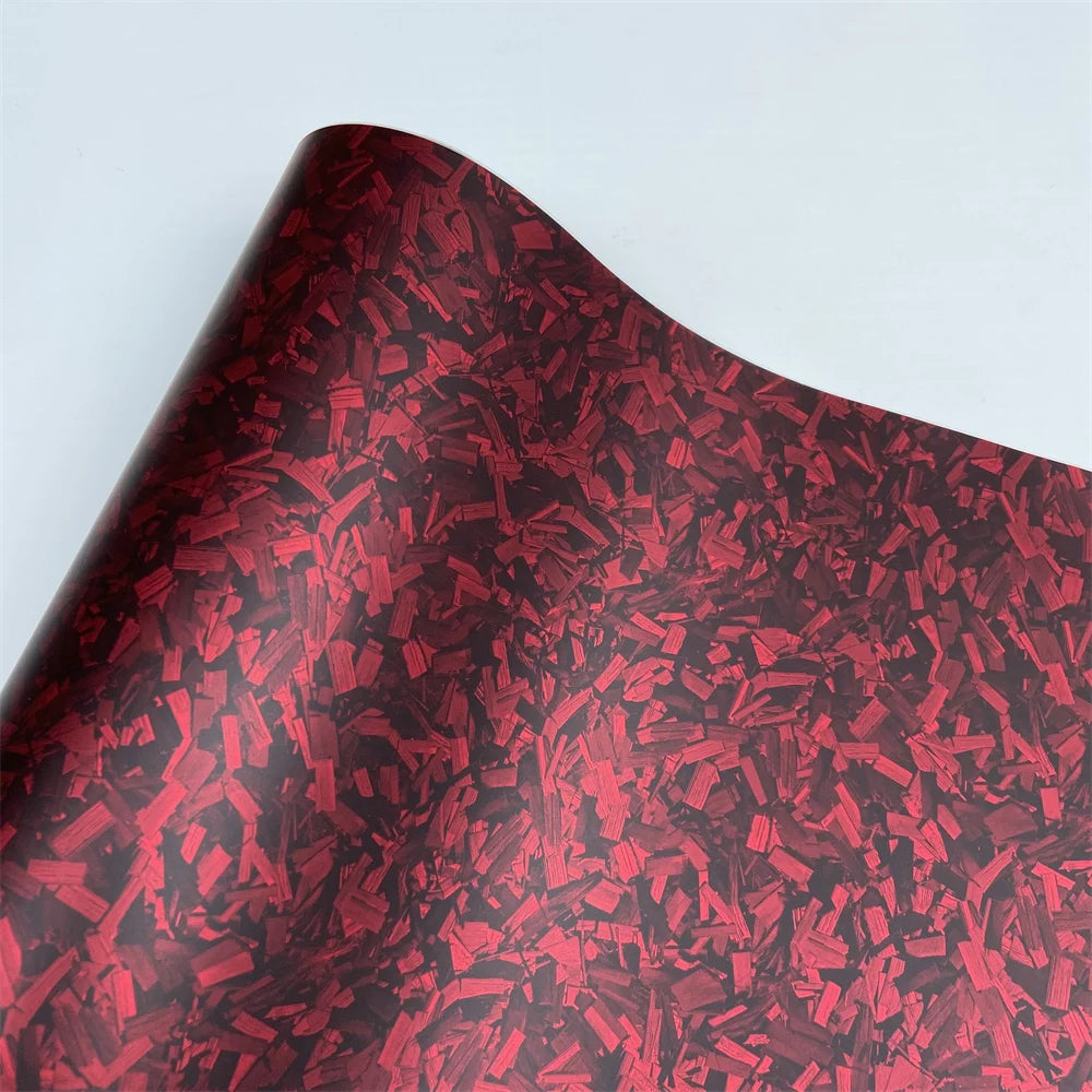 Film Vinyle Imitation Carbone Forgé Arc-en-Ciel – Autocollant Imperméable pour Moto et Voiture – Film Adhésif Thermoformable avec Effet de Changement de Couleur